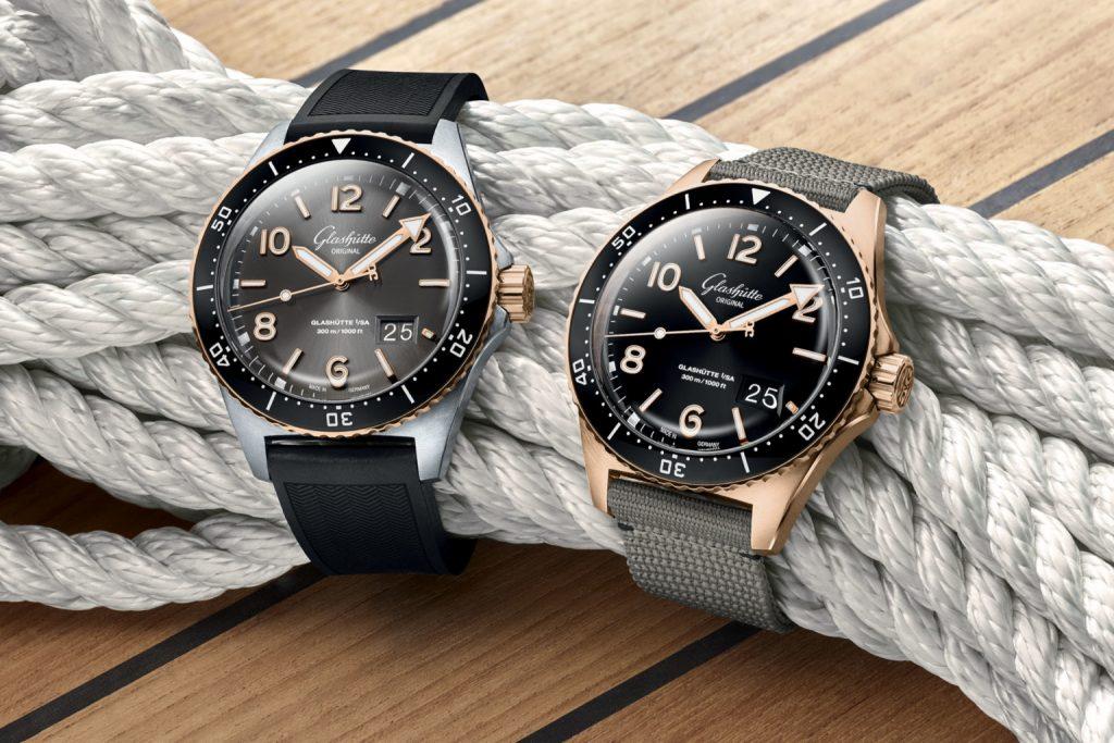 Glashutte Original SeaQ Panorama Date BiColor and Red Gold 1536x1024 1