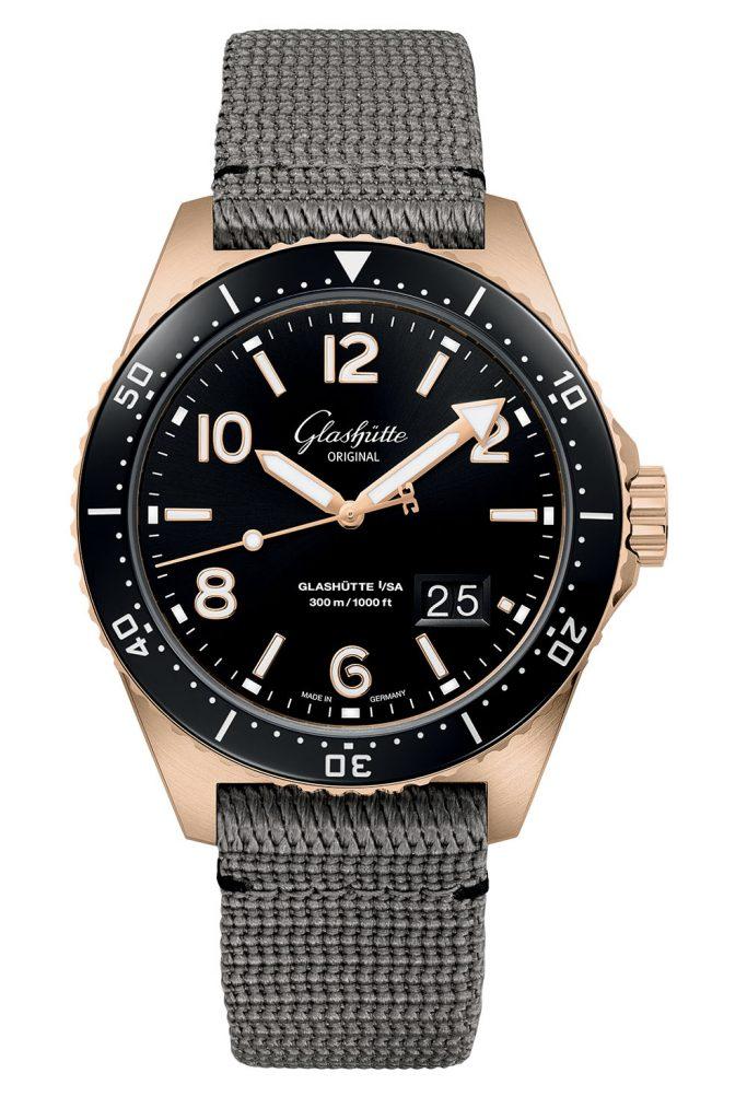 Glashutte Original SeaQ Panorama Date Red Gold 4