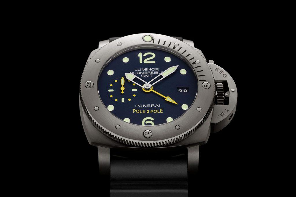 Panerai Luminor Submersible 1950 3 Days GMT 22Pole2Pole22 Mike Horn PAM00719 4