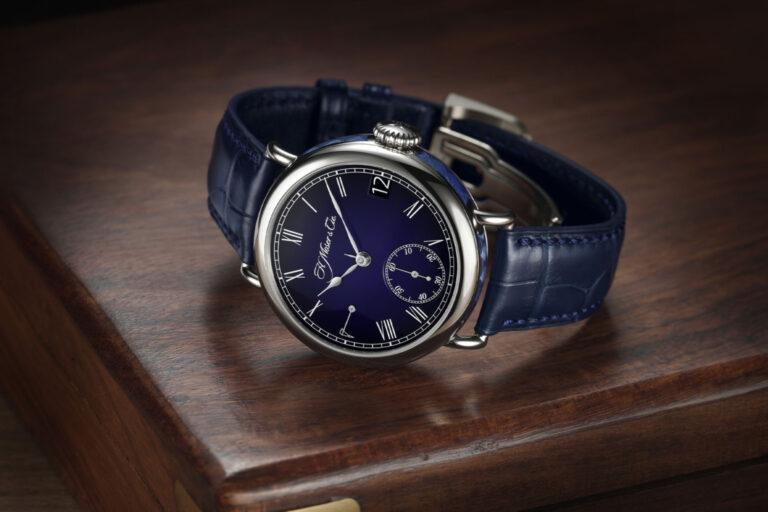 H Moser Cie Heritage Perpetual Calendar Midnight Blue Enamel 8800 0203 1 1536x1024 1