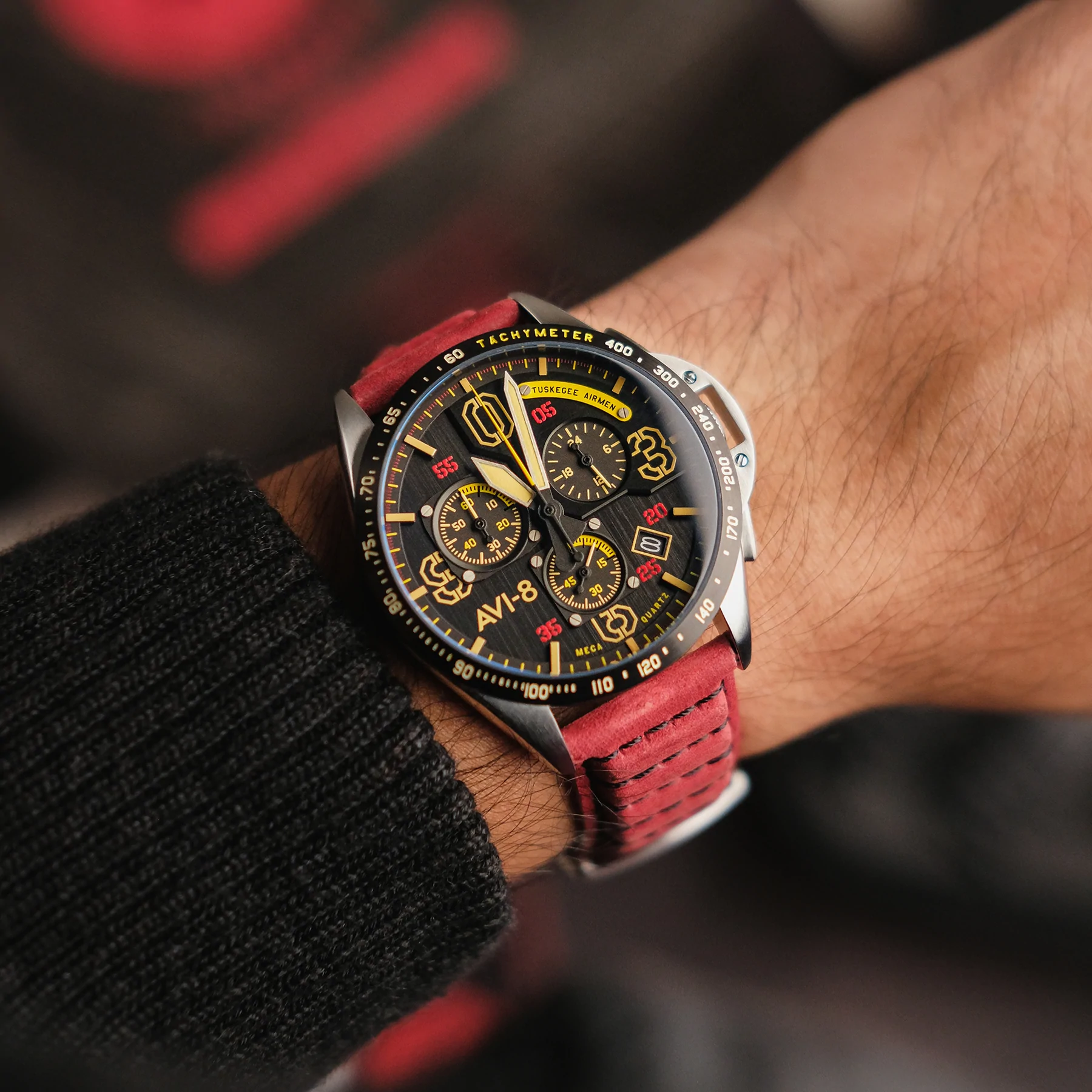 AVI-8 P-51 Mustang Chronograph