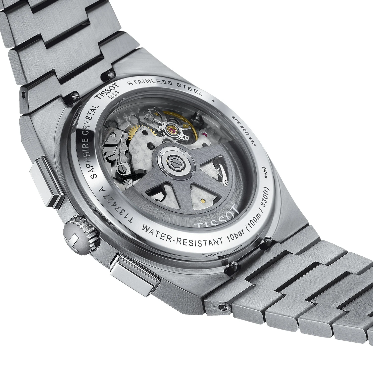 Tissot PRX Chronograph Valjoux - un Panda albastru in colectia PRX