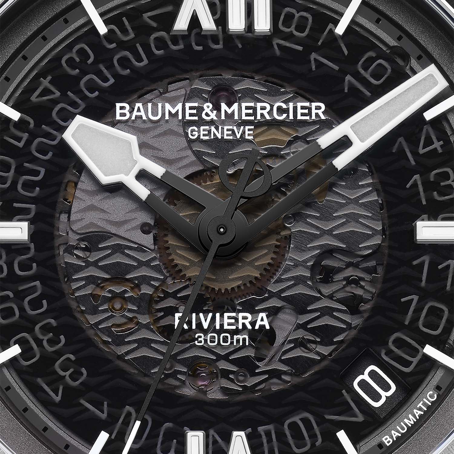 Baume & Mercier Riviera Azur 300m merge la scufundări Baume & Mercier Riviera Azur 300m merge la scufundări