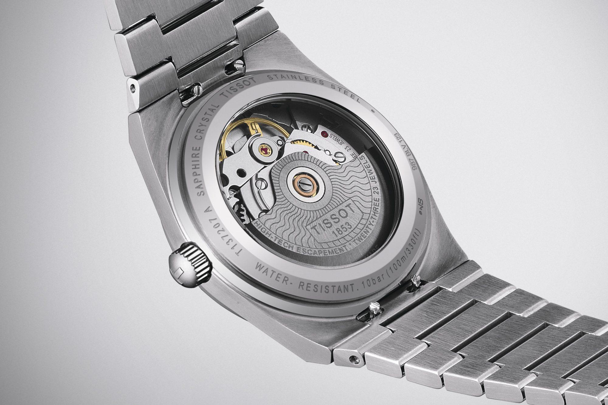 Ultra-cool Tissot PRX Powermatic 80 Ice-Blue, acum si în varianta de 35mm