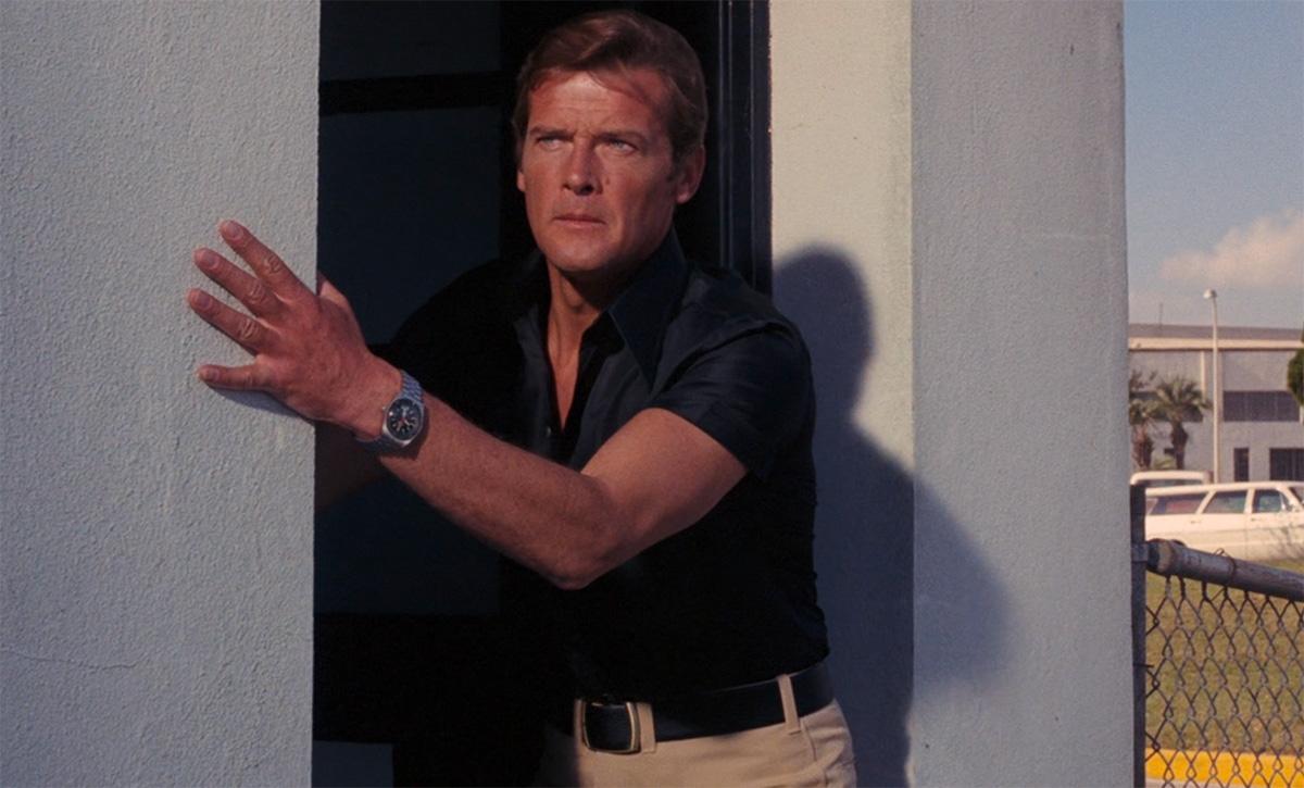 ga097 roger moore james bond live let die tissot visodate automatic pr 516 airport