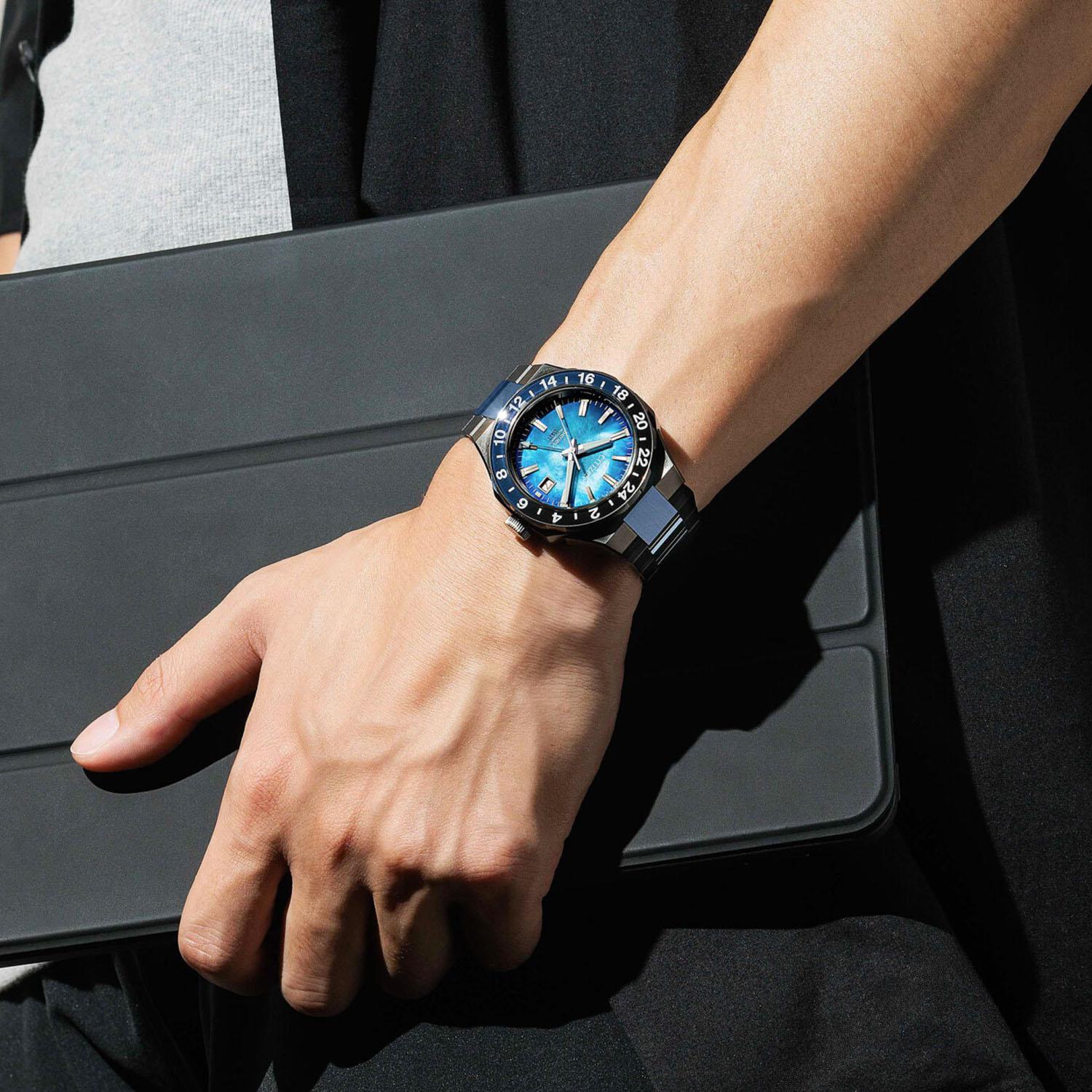 Citizen Series 8 Mechcanical GMT Limited Edition NB6036 52N 5 Citizen Series 8 Mechanical GMT