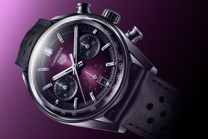 TAG Heuer Carrera Chronograph Purple LOR Crop 1