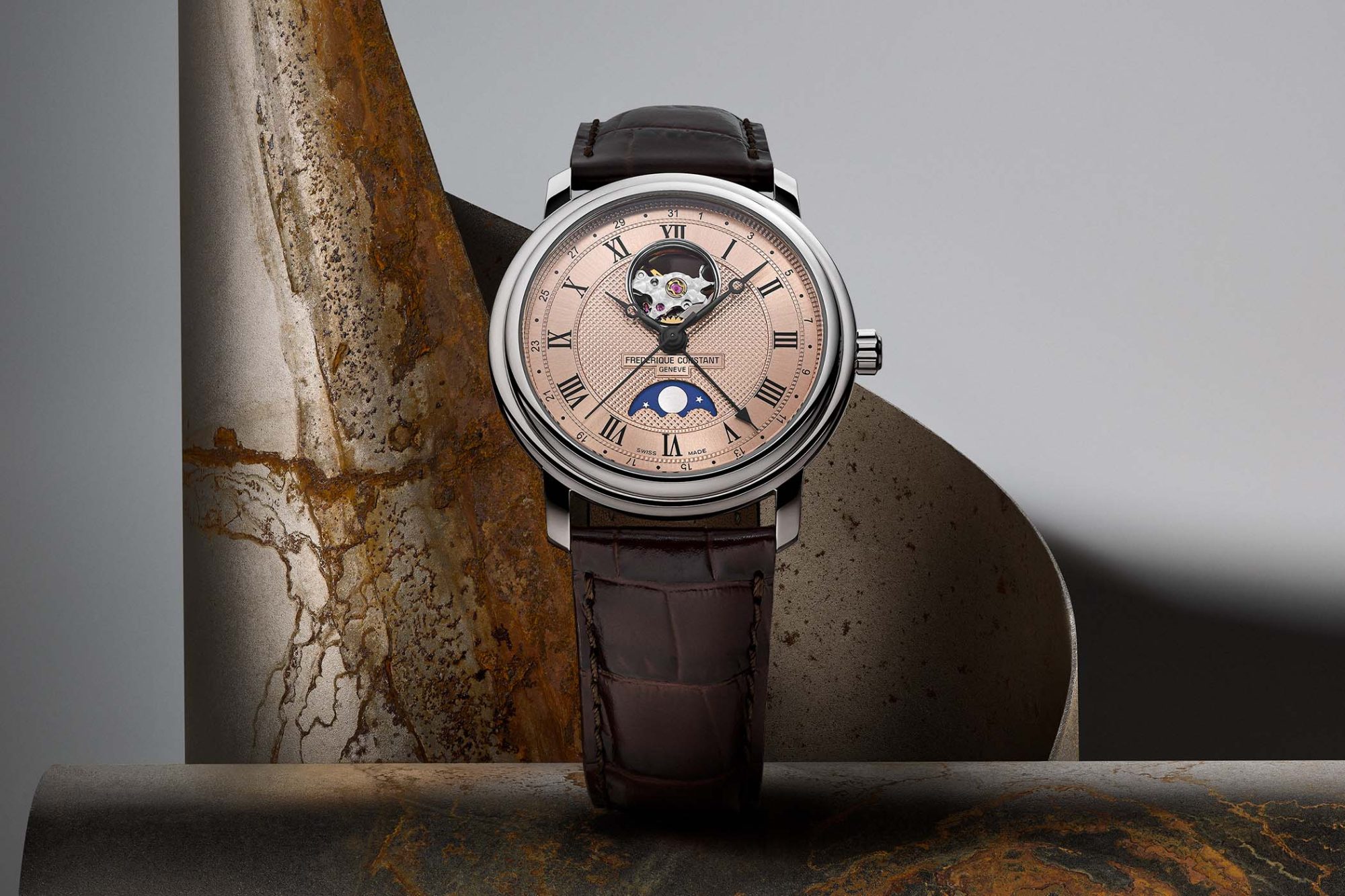 2026 Frederique Constant Classics Heart Beat Moonphase Date 1