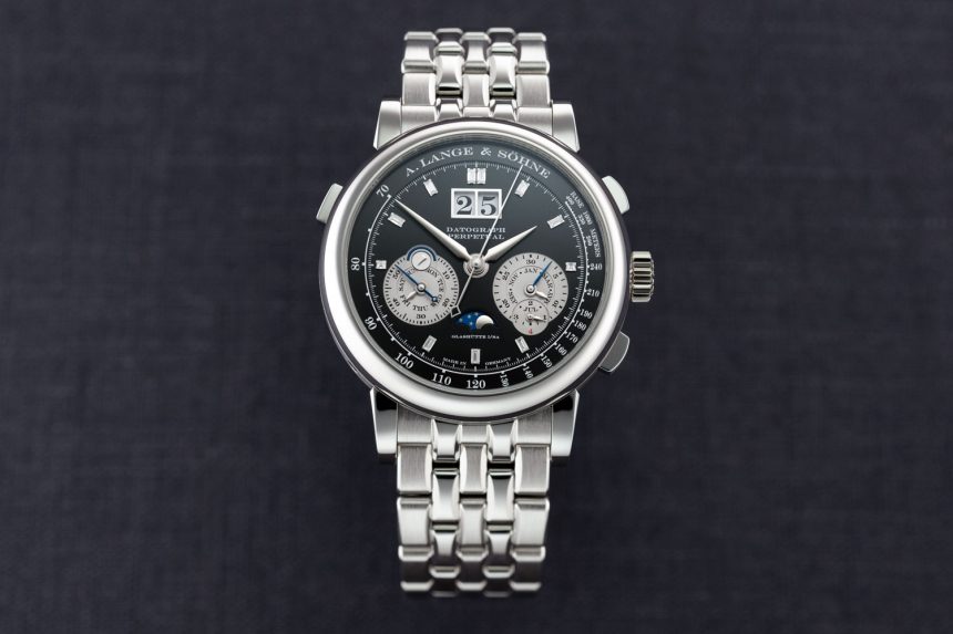 A Lange Sohne Datograph Perpetual Platinum Diamond 6