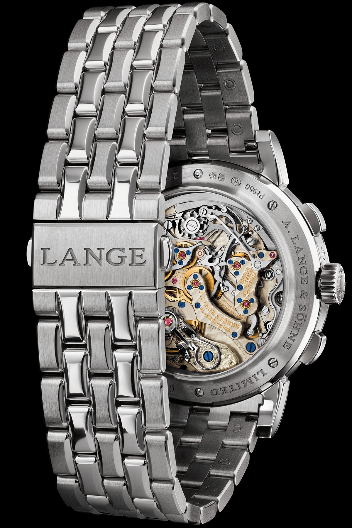 ALS 410 136 B09 DATOGRAPH PERPETUAL 2026 A. Lange & Söhne Datograph Perpetual 410.136E bracelet, clasp closed