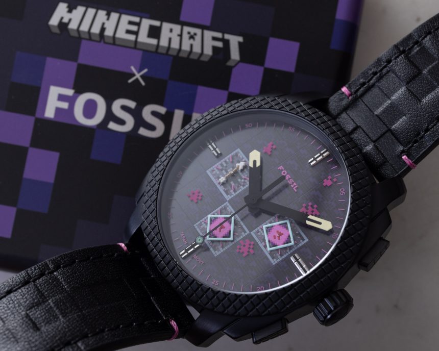 Fossil Minecraft Dungeons II Chronograph watches 1