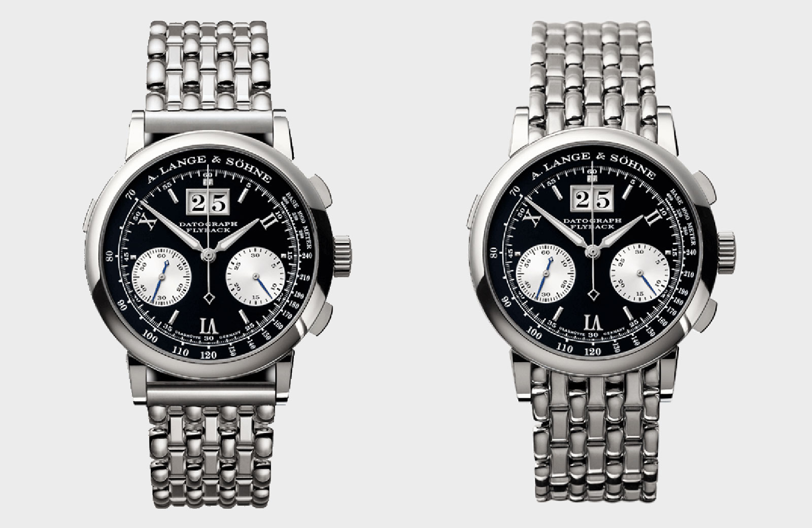 lange datograph platinum bracelet 453.135 453.035 lange datograph platinum bracelet 453.135 453.035